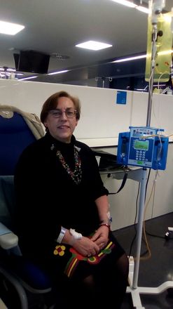 Foto de la historia de salud de Carmen Mellizo, Cáncer de colon, Madrid, España